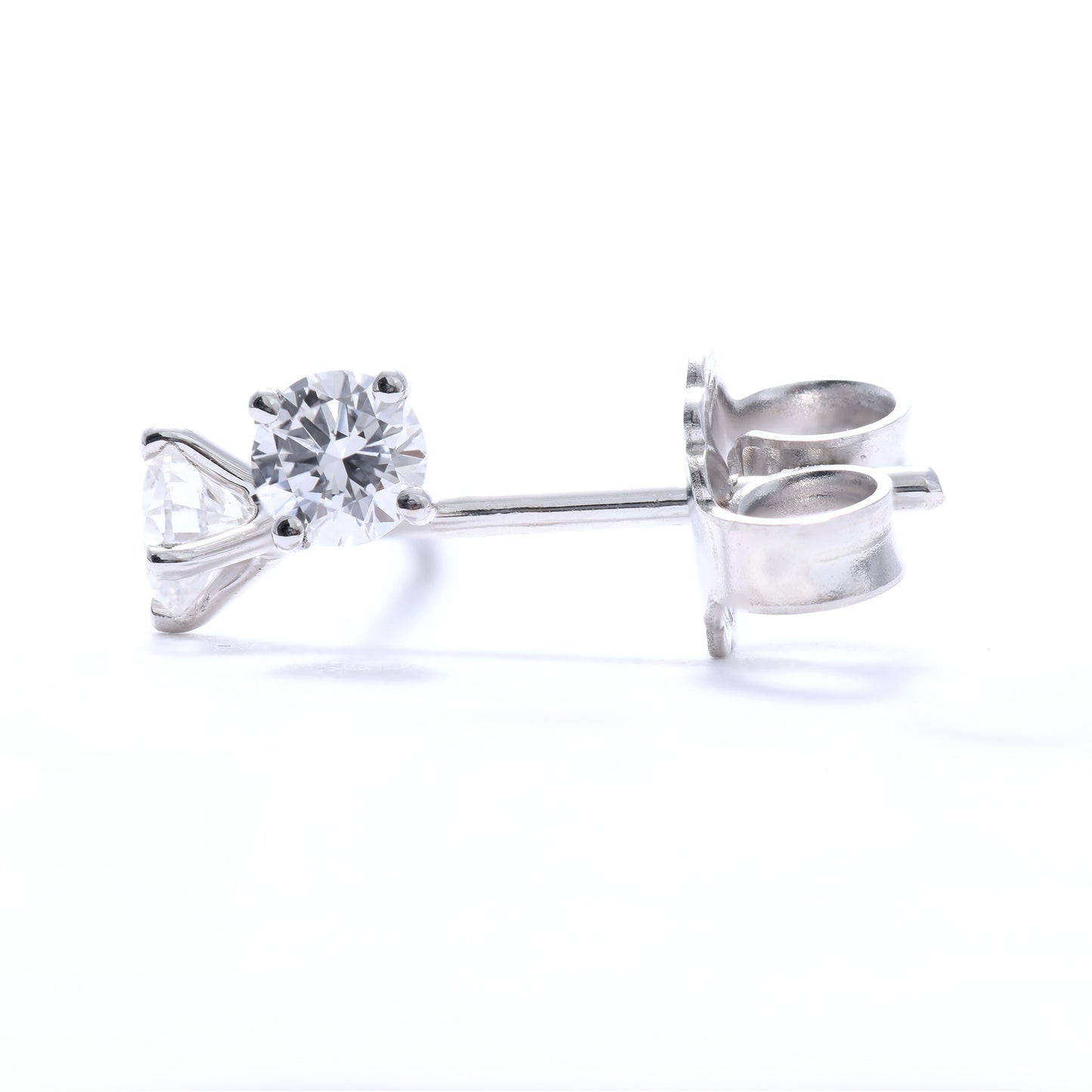 Lab Grown Stud Diamond Earrings 0.25 Total Carat Weight