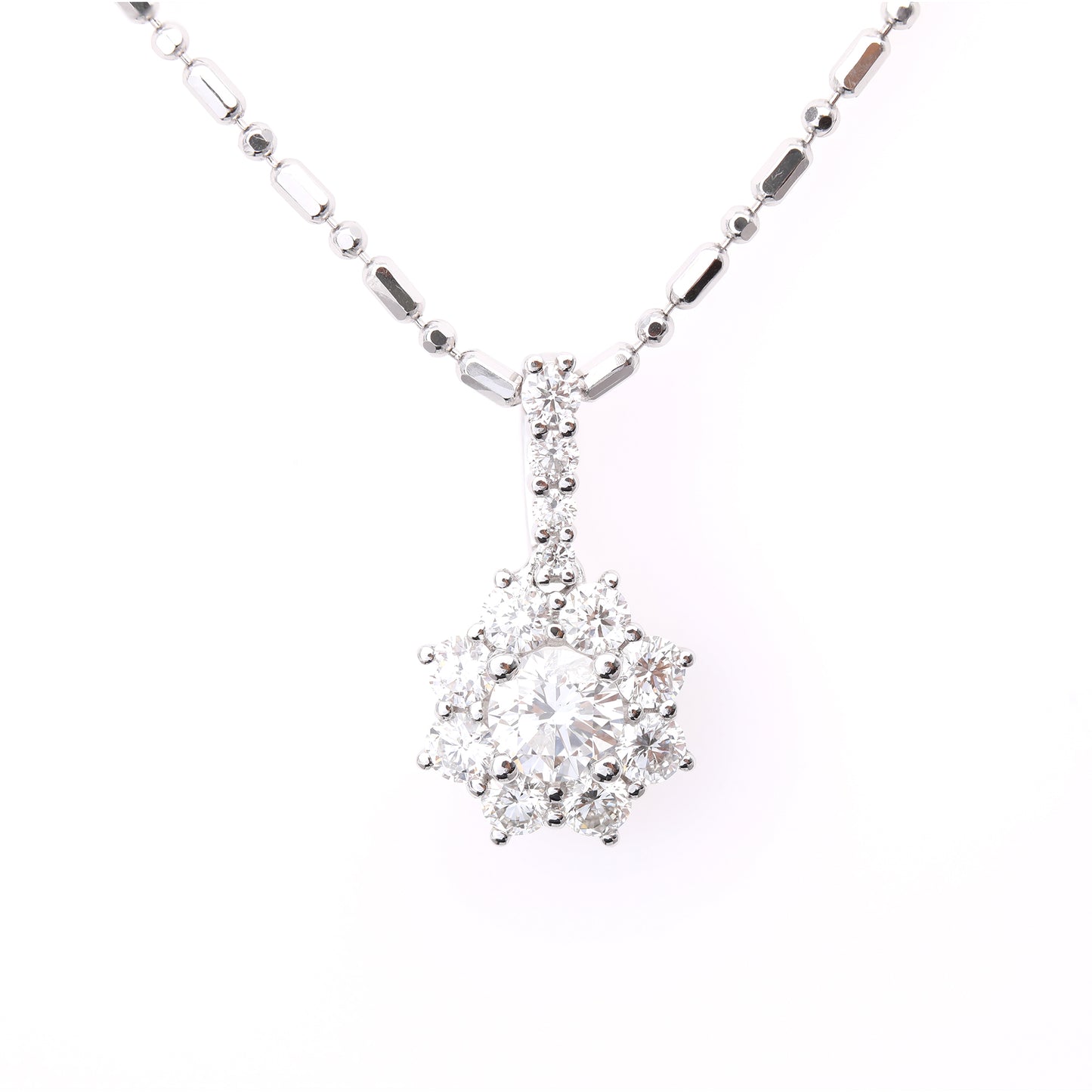 Diamond Snowflake Pendant