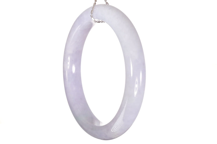 Lavender Jadeite Bangle