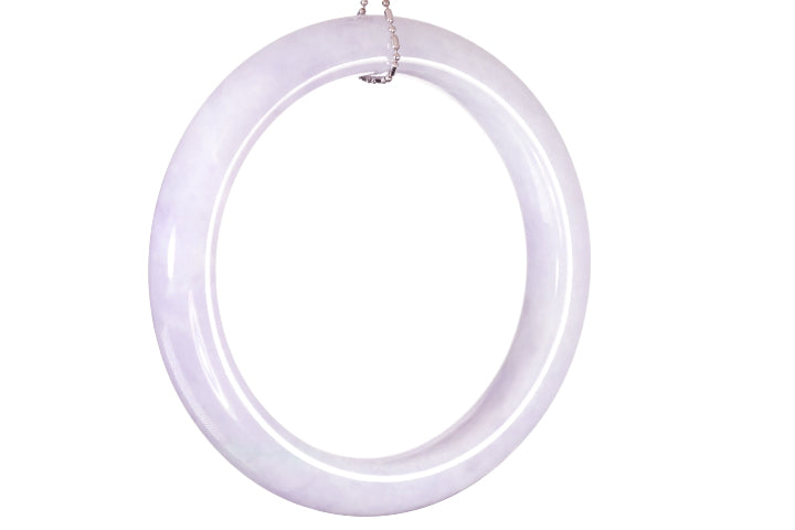 Lavender Jadeite Bangle