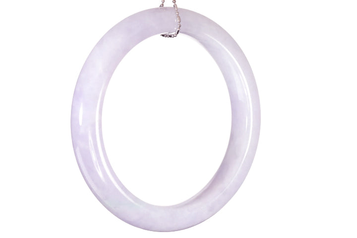 Lavender Jadeite Bangle
