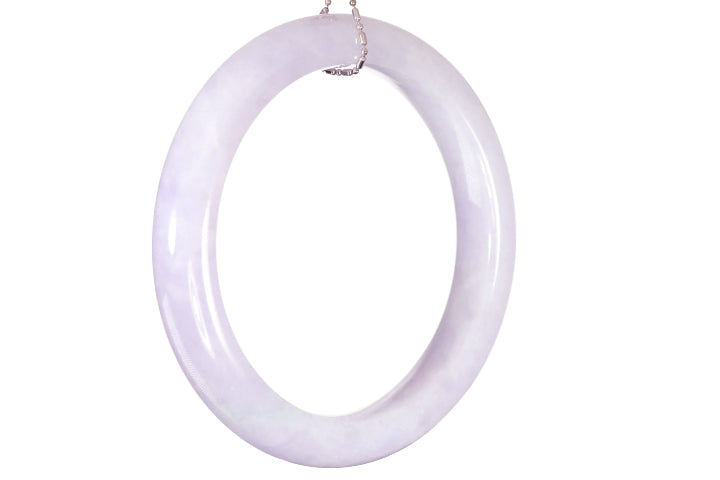 Lavender Jadeite Bangle
