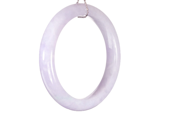 Lavender Jadeite Bangle