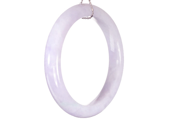 Lavender Jadeite Bangle