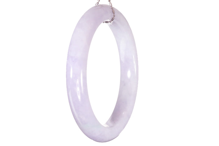 Lavender Jadeite Bangle
