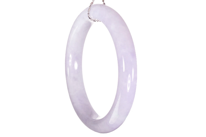 Lavender Jadeite Bangle