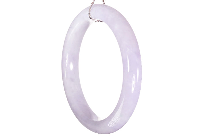 Lavender Jadeite Bangle