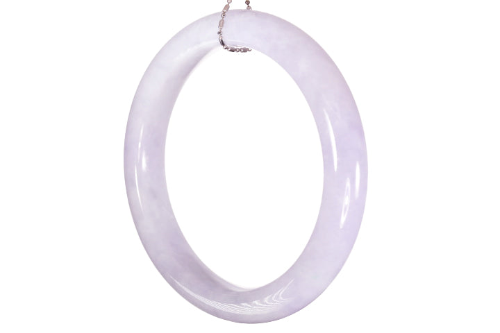 Lavender Jadeite Bangle