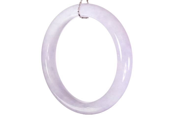Lavender Jadeite Bangle