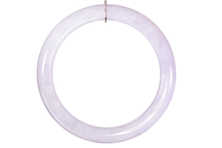 Lavender Jadeite Bangle