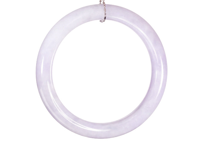 Lavender Jadeite Bangle