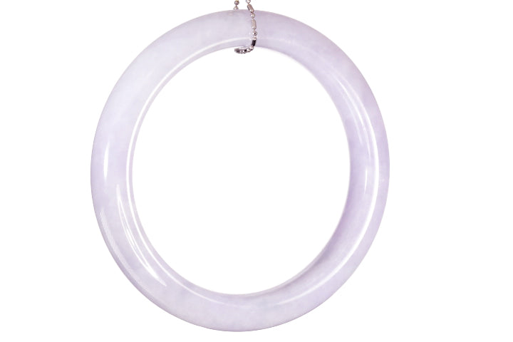 Lavender Jadeite Bangle
