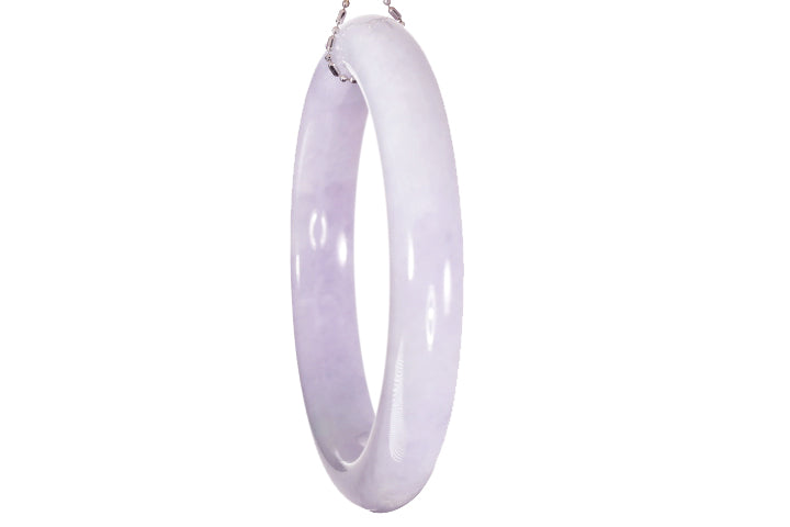 Lavender Jadeite Bangle