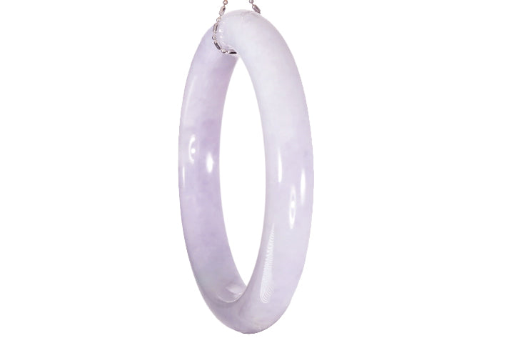 Lavender Jadeite Bangle