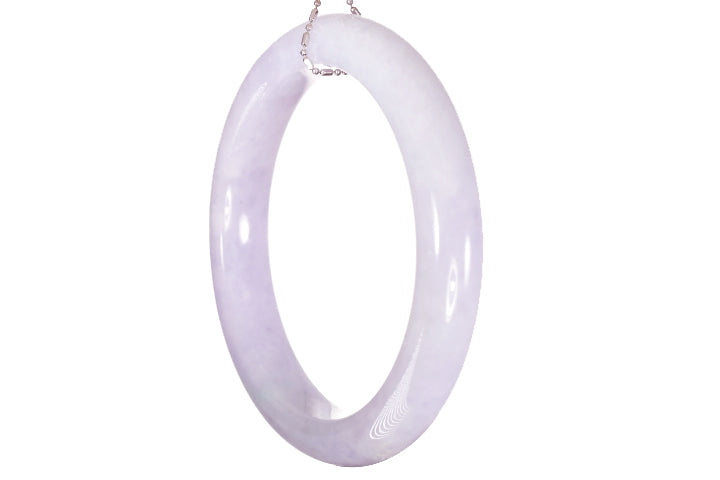Lavender Jadeite Bangle