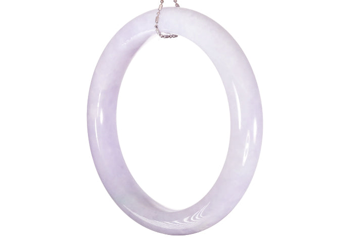 Lavender Jadeite Bangle