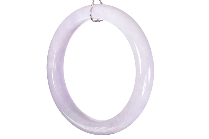 Lavender Jadeite Bangle