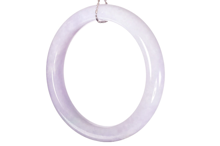 Lavender Jadeite Bangle