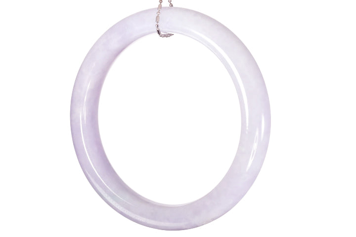 Lavender Jadeite Bangle