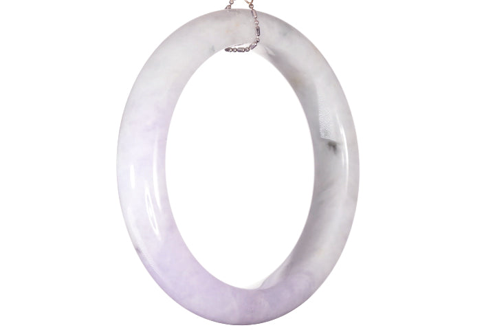 Lavender Jadeite Bangle