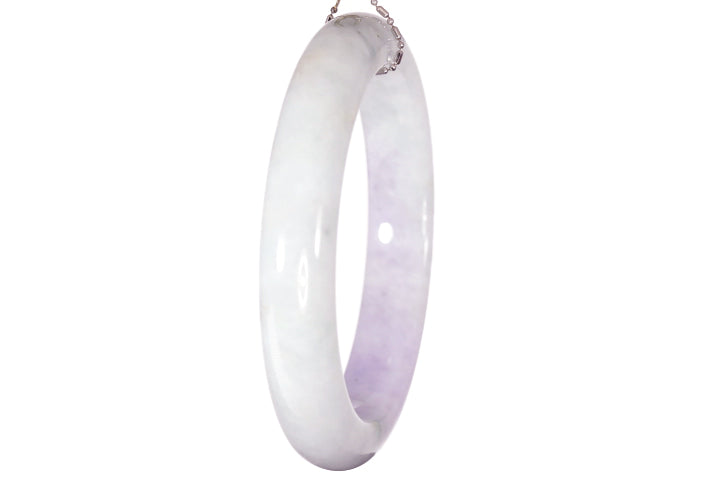 Lavender Jadeite Bangle