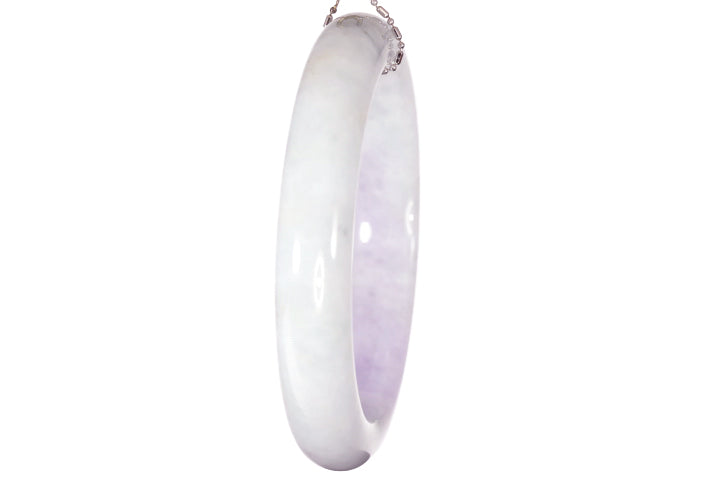 Lavender Jadeite Bangle