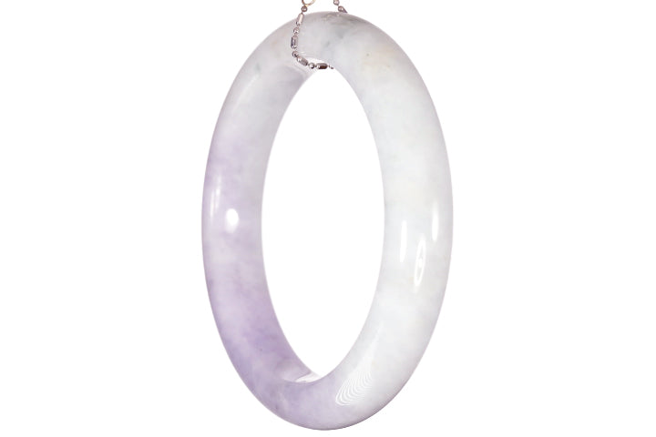 Lavender Jadeite Bangle