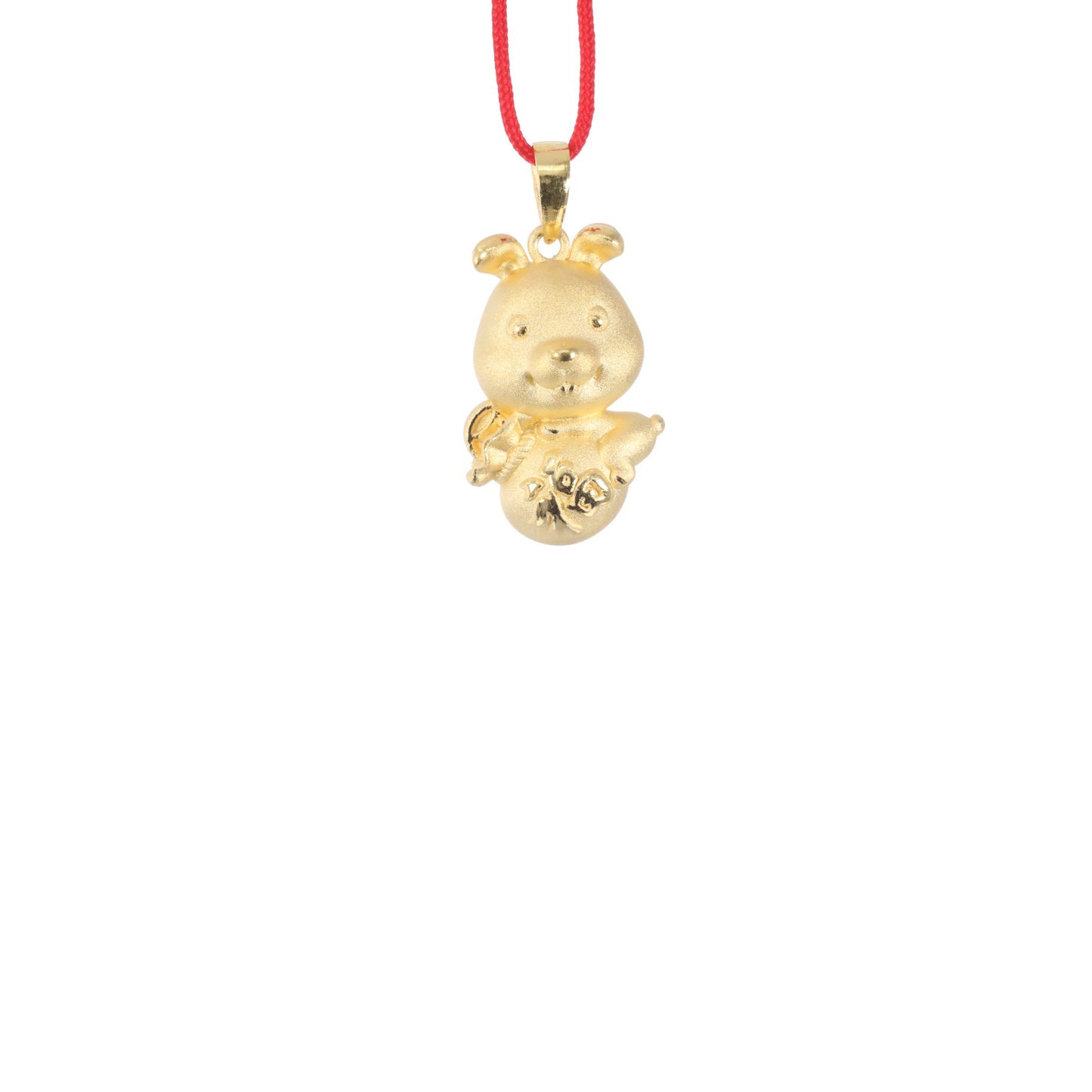 24K Rabbit Pendant