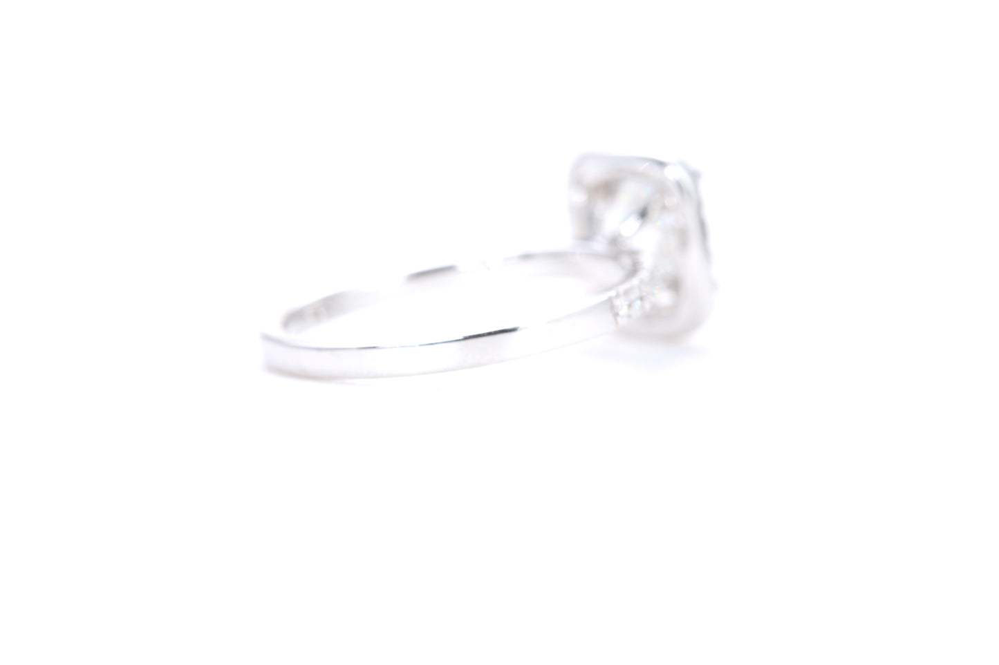 Cushion Halo Diamond Ring