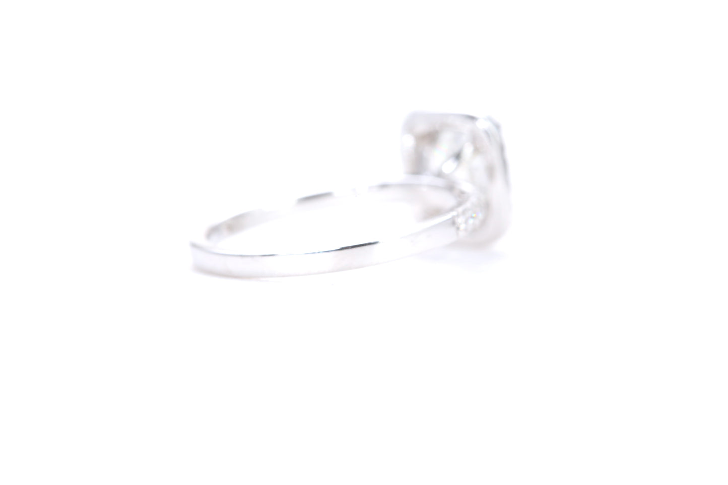 Cushion Halo Diamond Ring