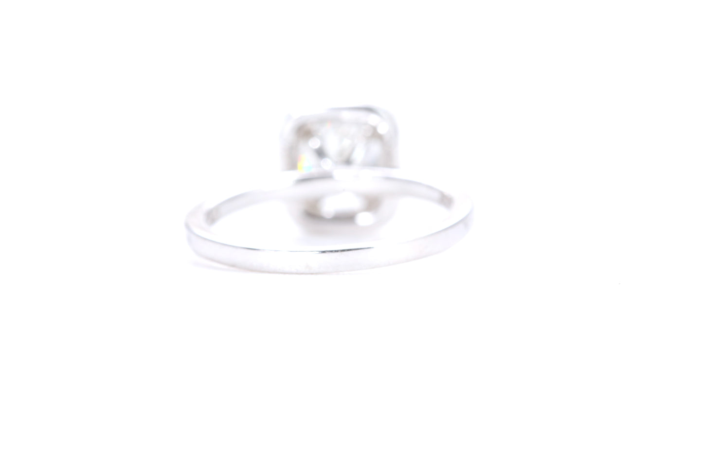 Cushion Halo Diamond Ring