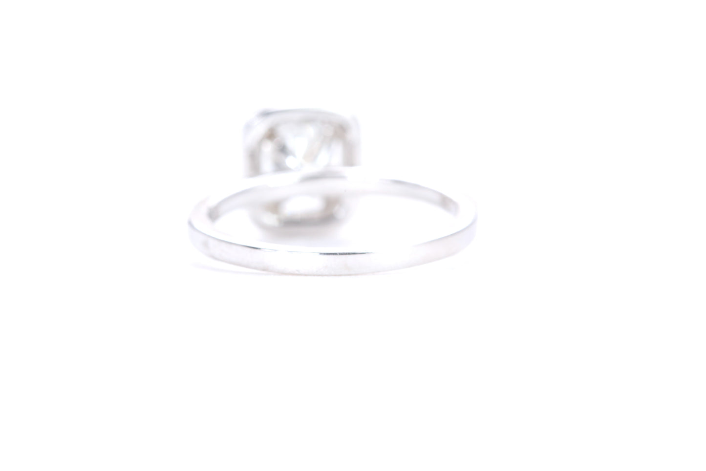 Cushion Halo Diamond Ring