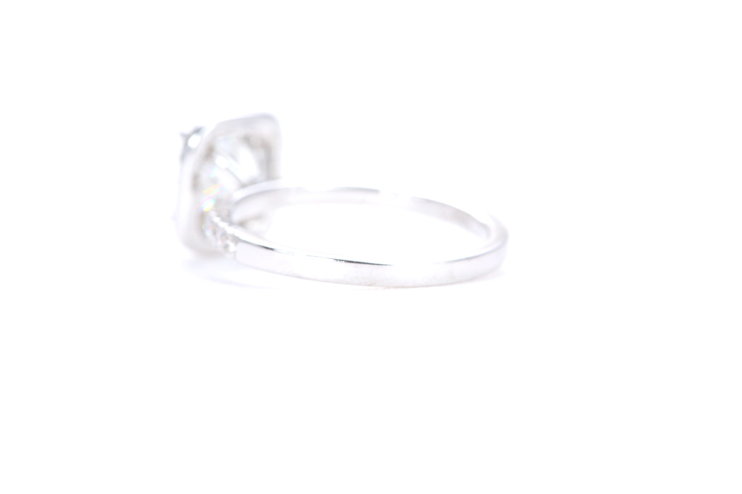 Cushion Halo Diamond Ring