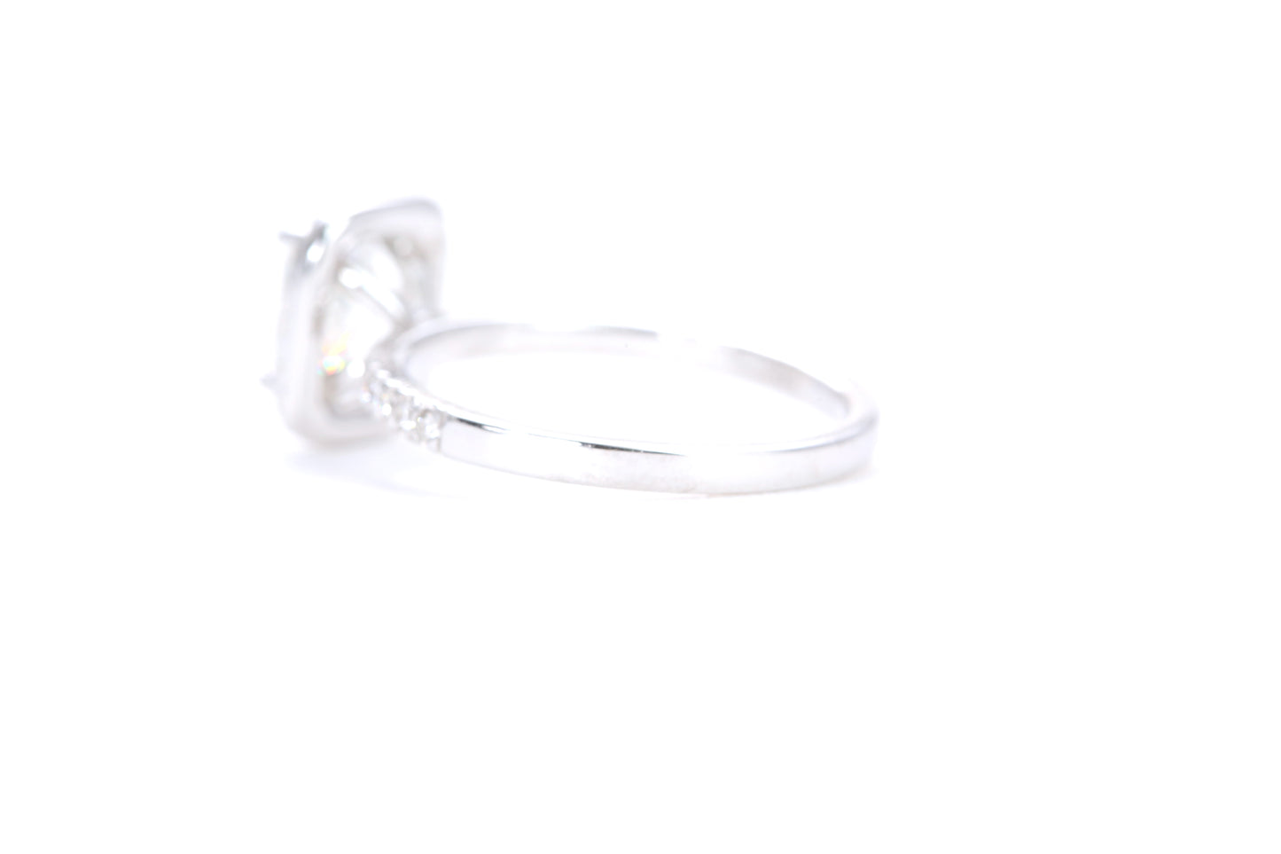 Cushion Halo Diamond Ring