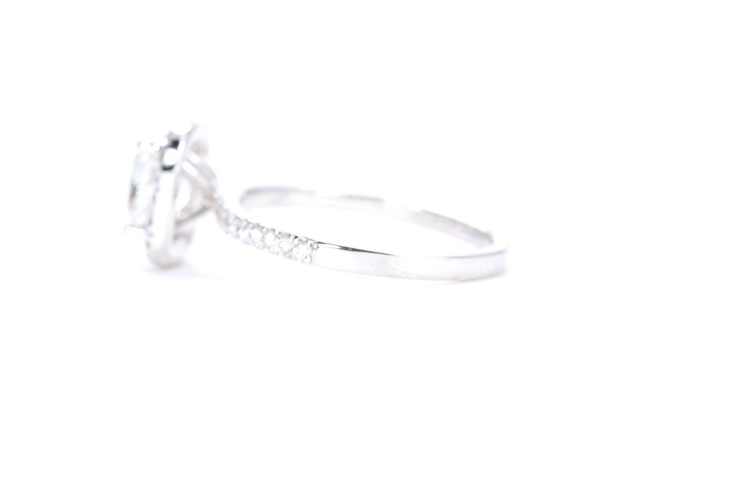 Cushion Halo Diamond Ring