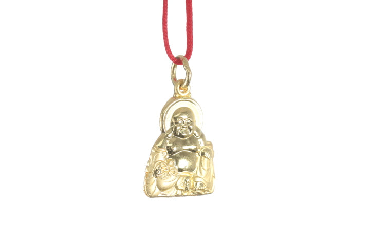 24K Gold Buddha Pendant