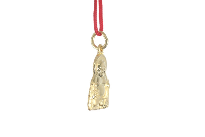 24K Gold Buddha Pendant