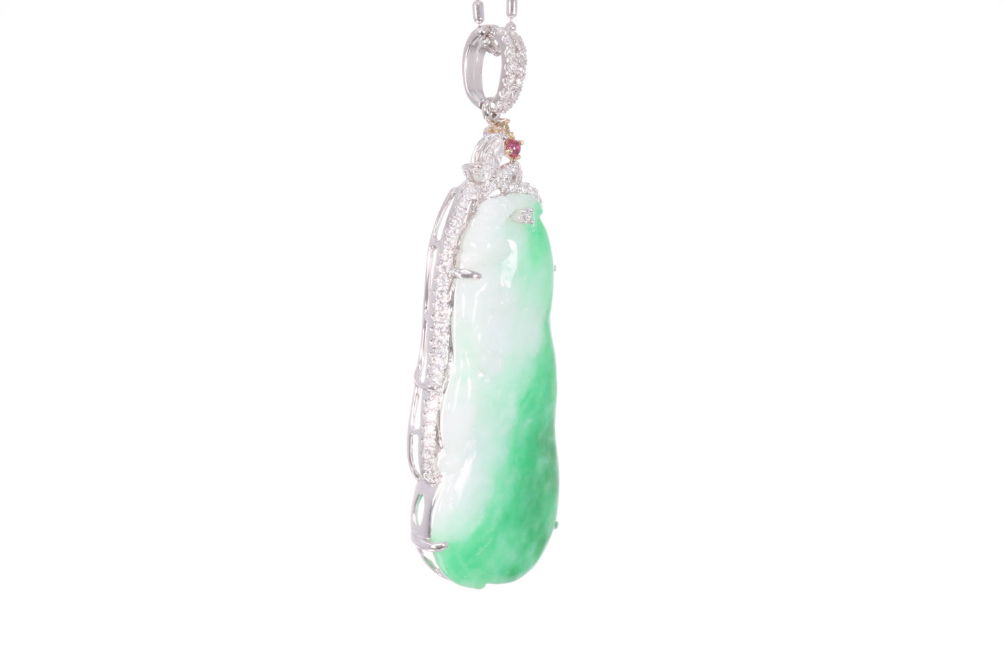 Jadeite Gourd Pendant
