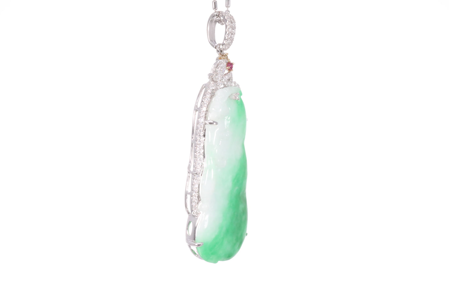 Jadeite Gourd Pendant