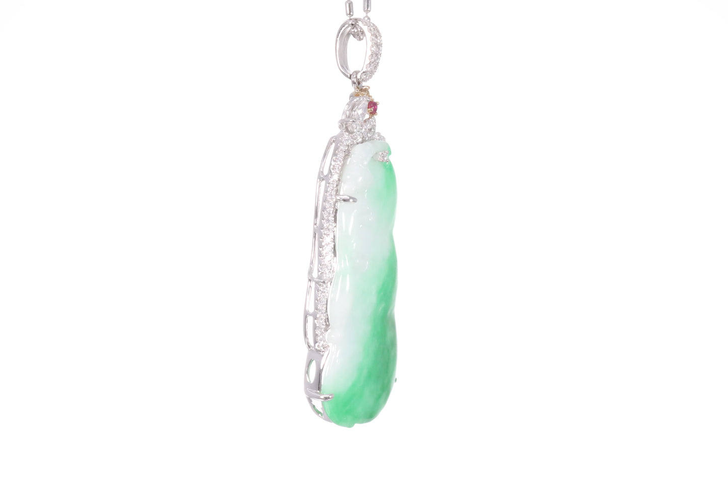 Jadeite Gourd Pendant