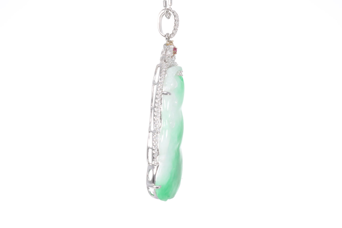 Jadeite Gourd Pendant