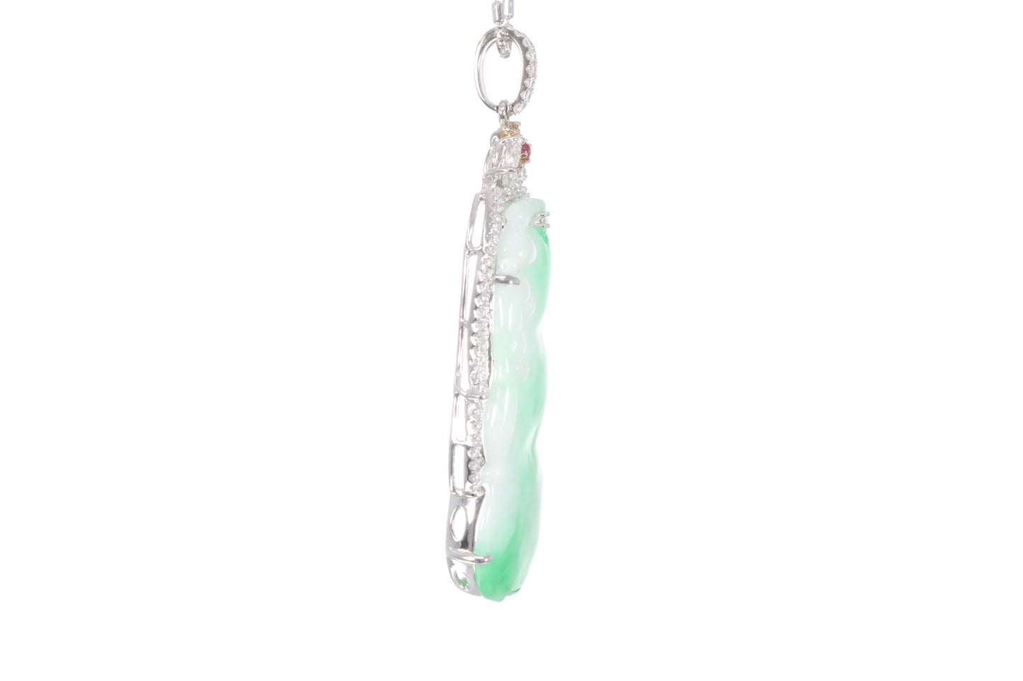 Jadeite Gourd Pendant