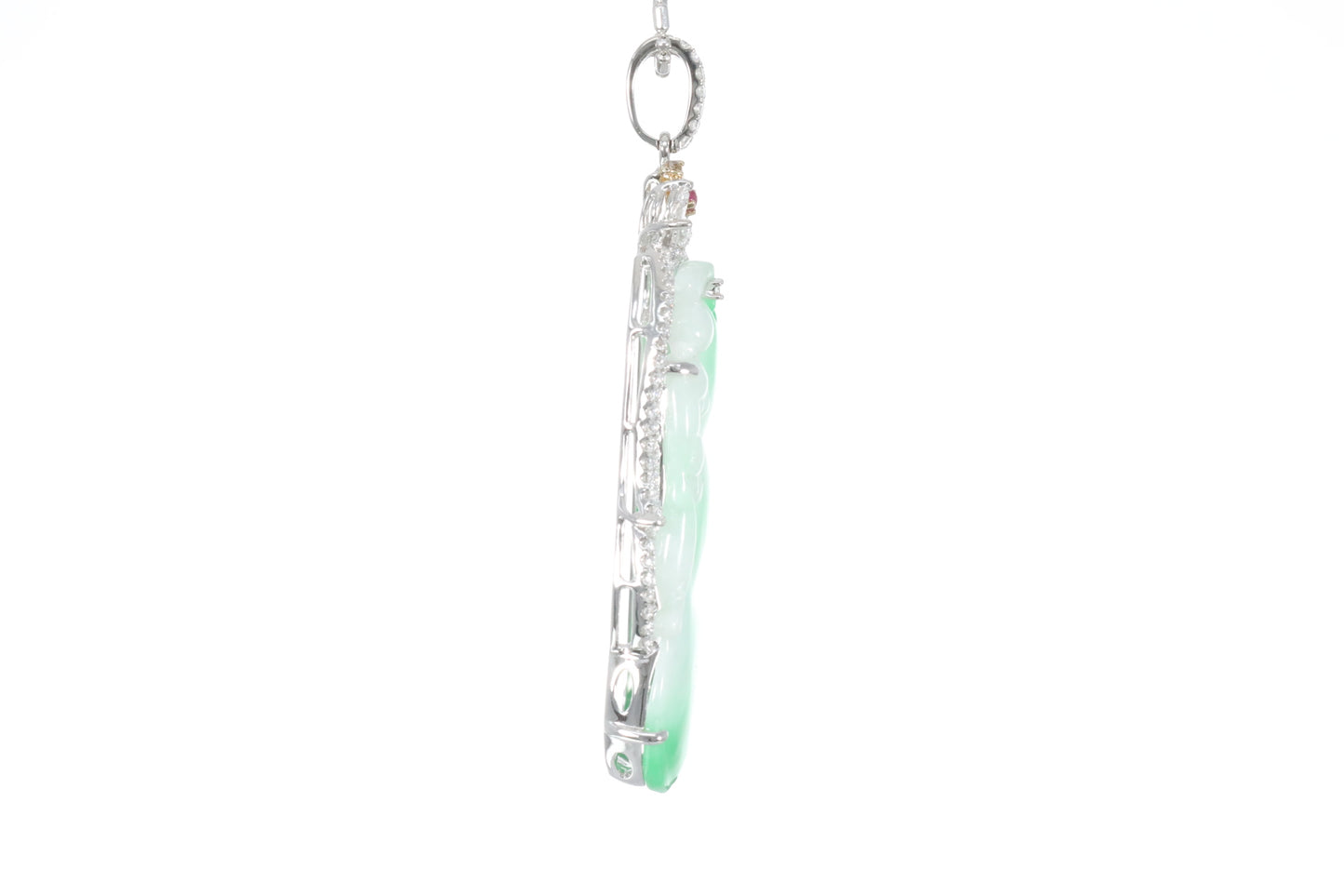 Jadeite Gourd Pendant