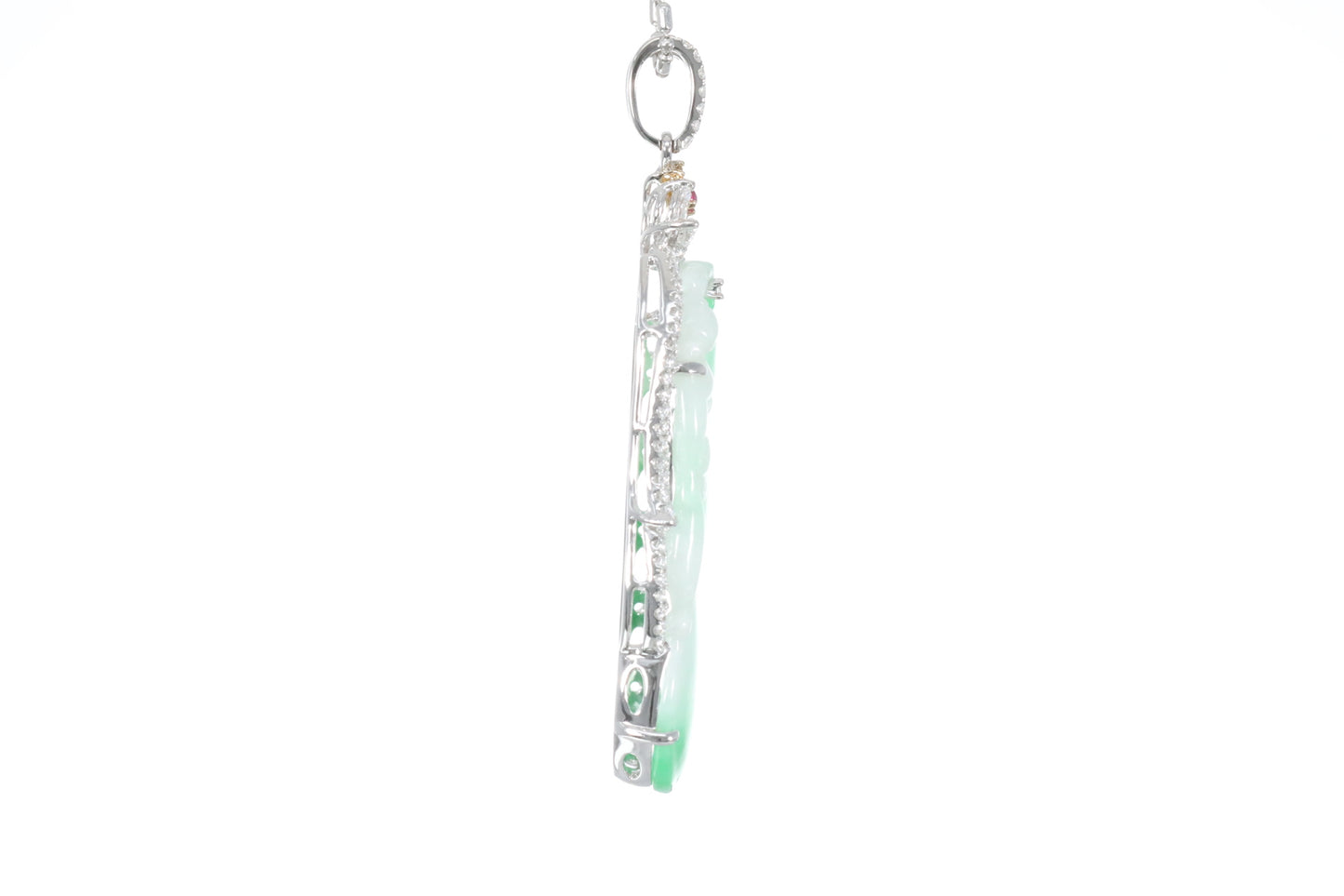 Jadeite Gourd Pendant
