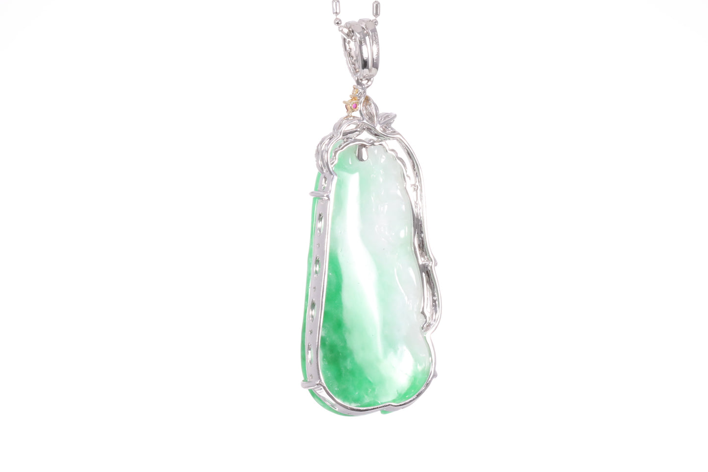 Jadeite Gourd Pendant