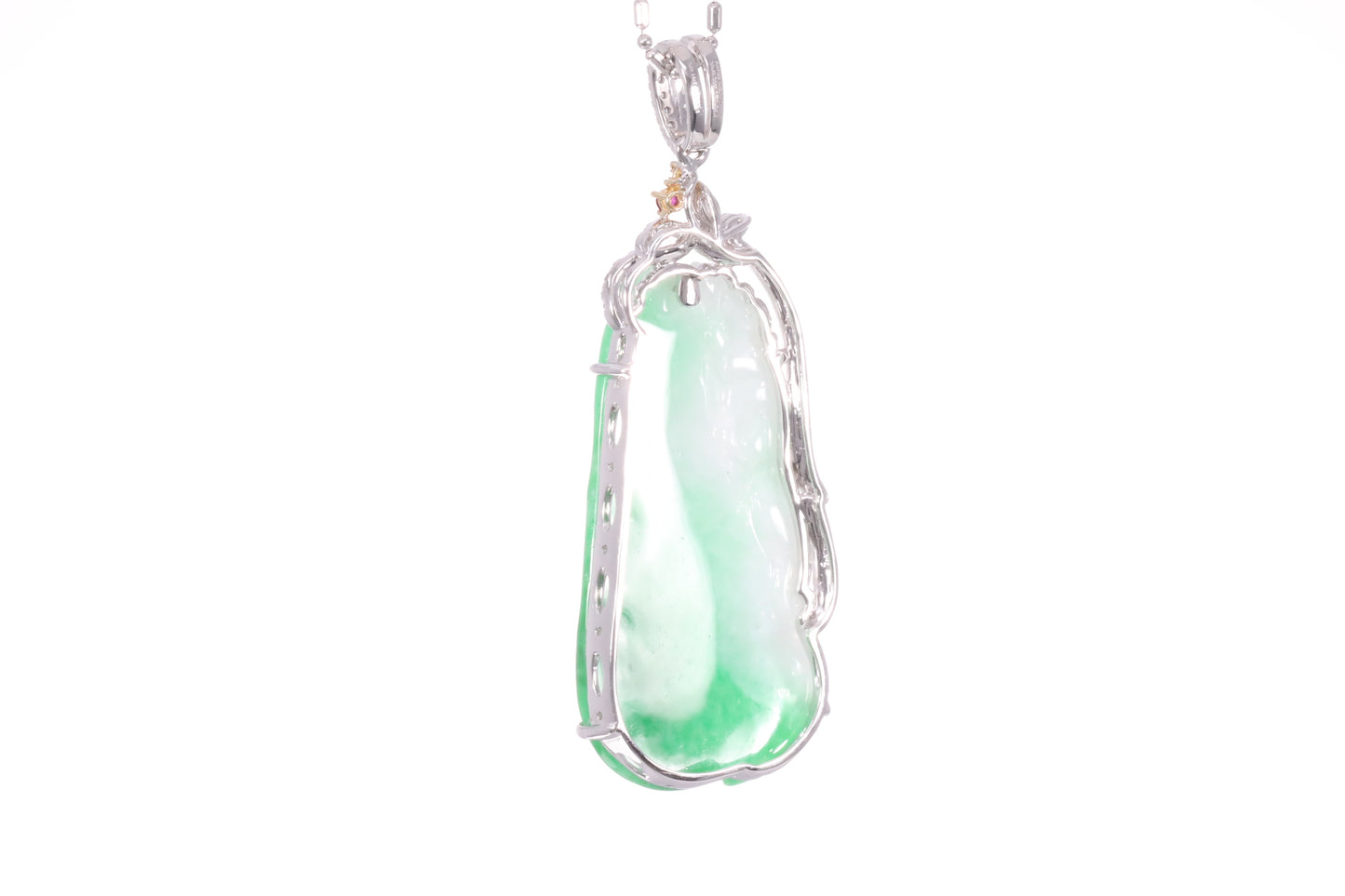 Jadeite Gourd Pendant