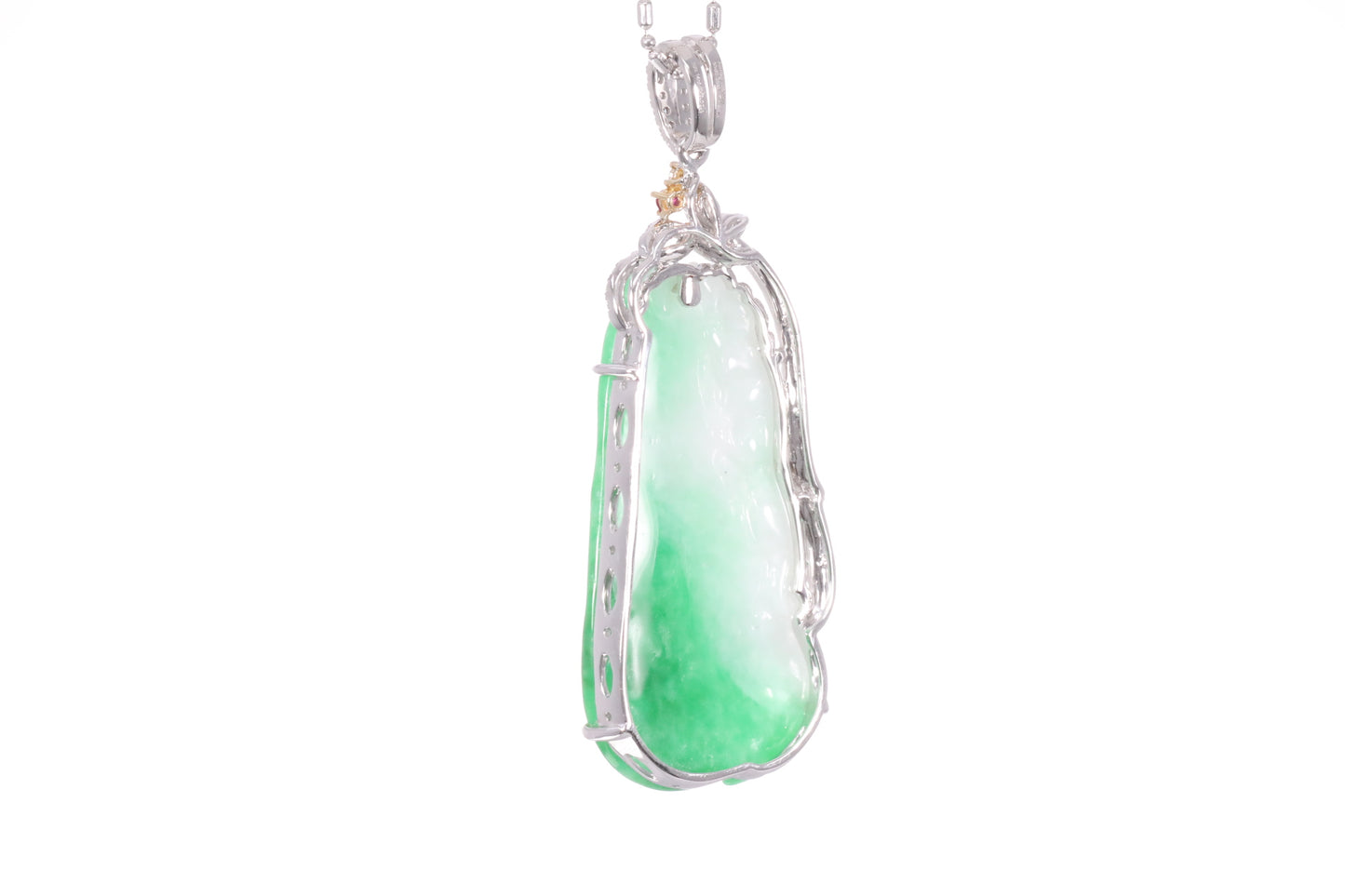 Jadeite Gourd Pendant