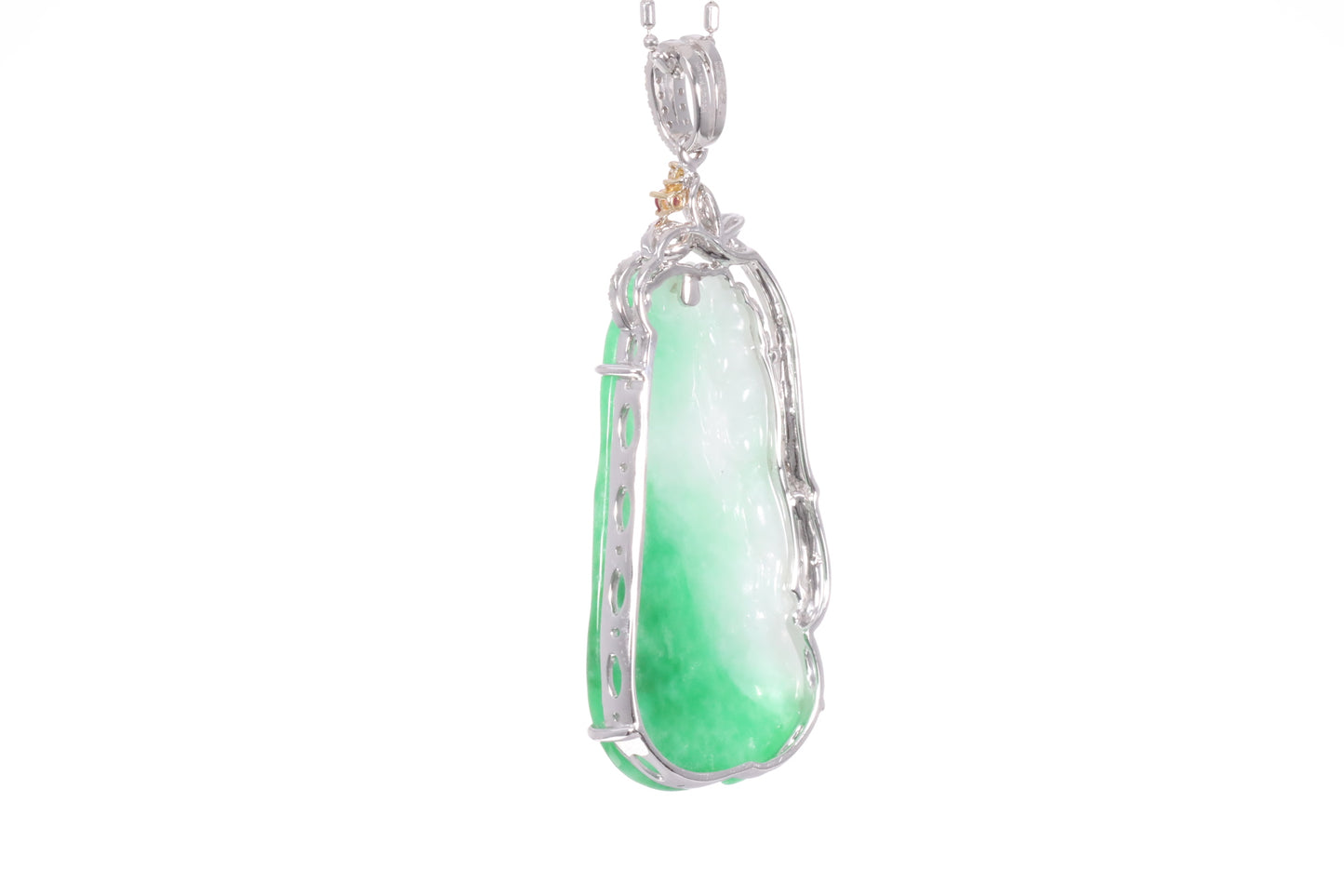 Jadeite Gourd Pendant