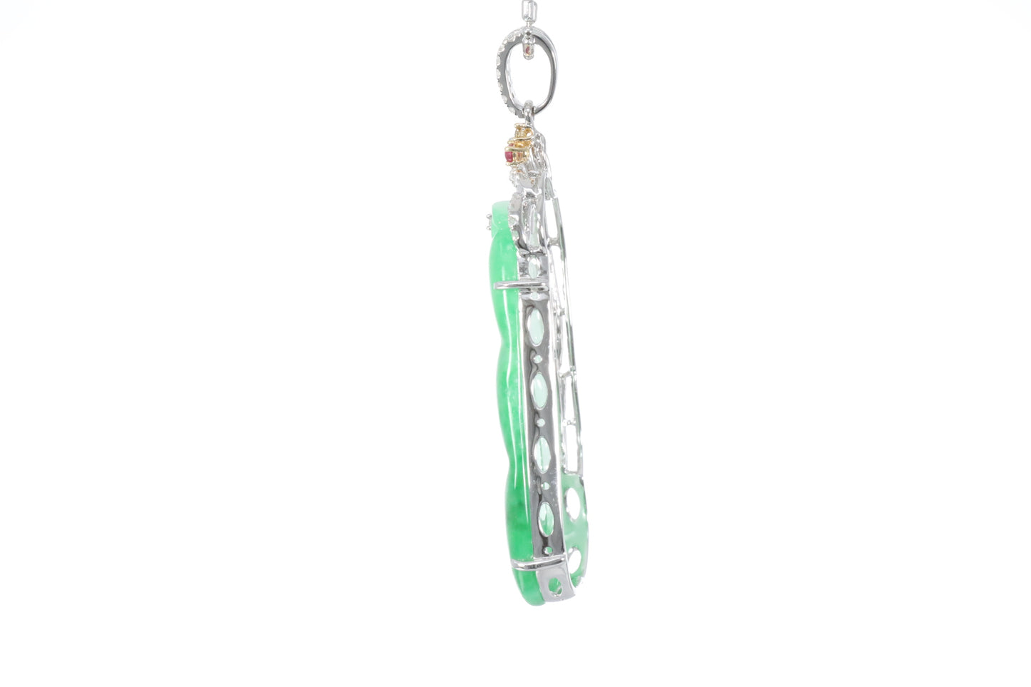 Jadeite Gourd Pendant