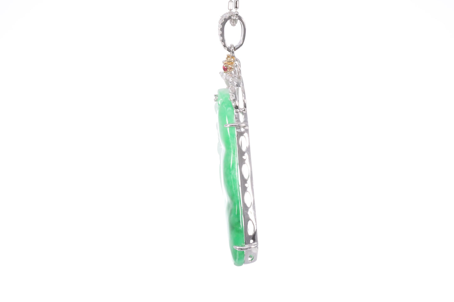 Jadeite Gourd Pendant